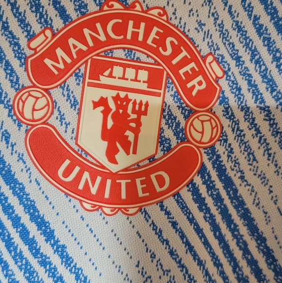 ADIDAS MANCHESTER UNITED PLAYER ISSUE JERSEY SIZE MEDIUM - Picture 2 of 6